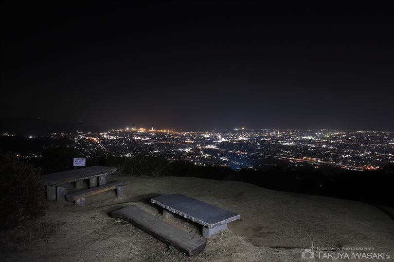 一本松公園の夜景スポット写真（3）