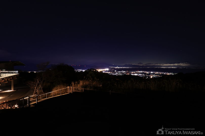 日本平 山頂吟望台の夜景スポット写真（2）