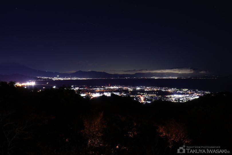 日本平 東展望台の夜景スポット写真（1）
