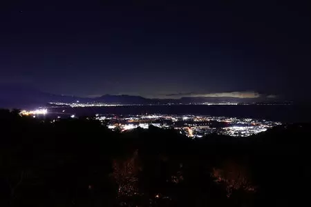 日本平 東展望台の夜景