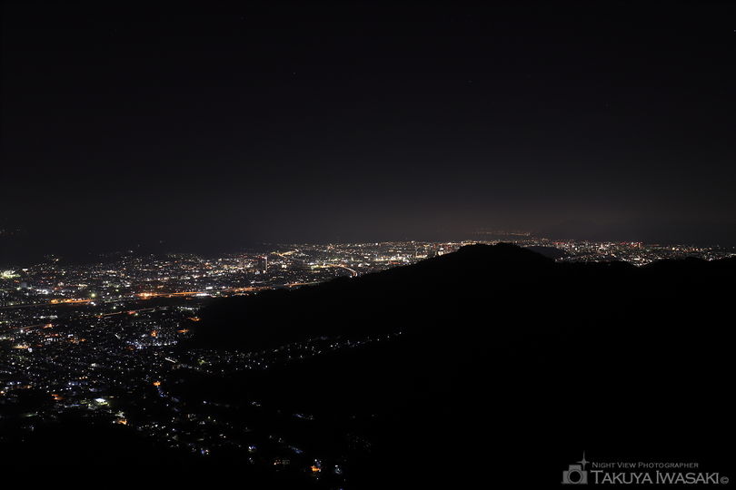 山原・無線中継所付近の夜景スポット写真（3）