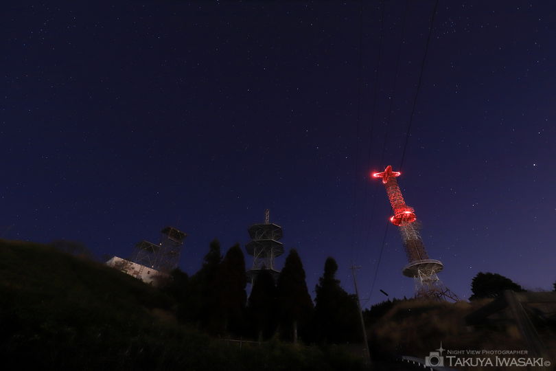 山原・無線中継所付近の夜景スポット写真（5）