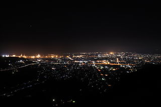 裏山原の夜景スポット写真（1）class=