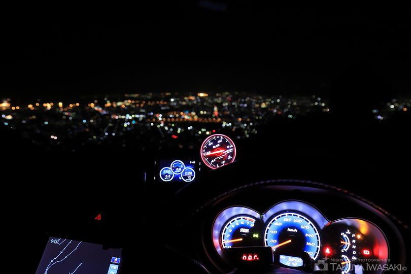 裏山原の夜景スポット写真（4）