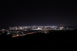 高草山の夜景スポット写真（1）class=