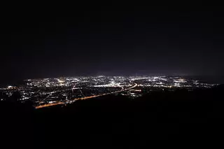 高草山の夜景