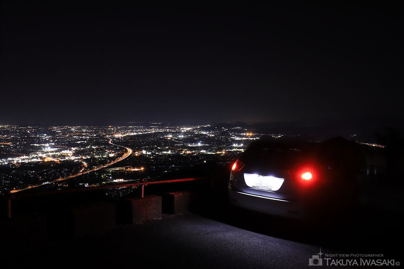 高草山の夜景スポット写真（3）