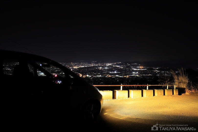 高草山の夜景スポット写真（4）