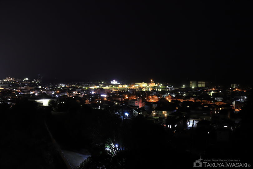 用宗城山の夜景スポット写真（2）
