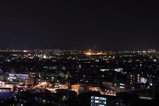 佐渡山の夜景スポット写真（2）class=