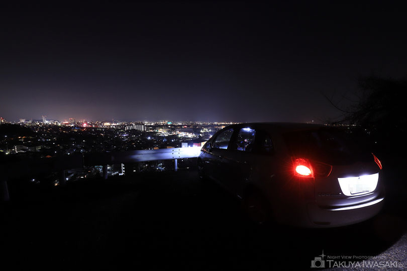 佐渡山の夜景スポット写真（4）