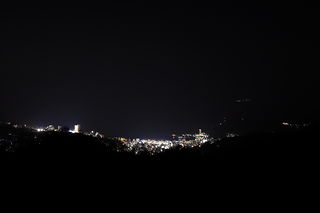 滝知山展望台－東の夜景スポット写真（1）class=