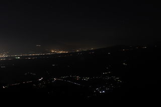 西丹那駐車場の夜景スポット写真（1）class=