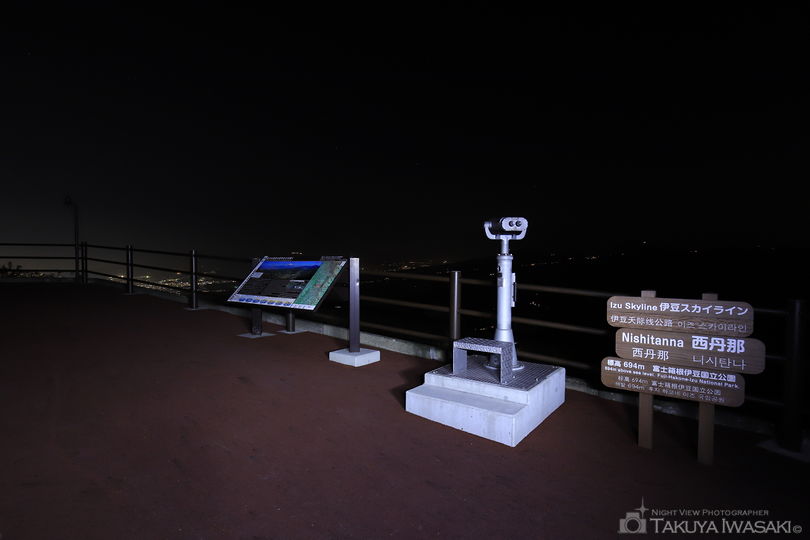 西丹那駐車場の夜景スポット写真（4）