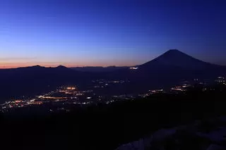 三国峠（芦ノ湖スカイライン）の夜景