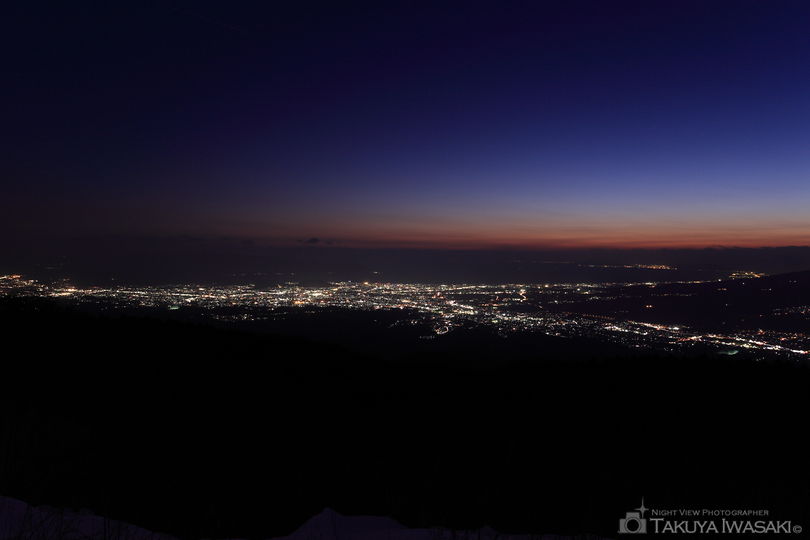 三国峠の夜景スポット写真（2）