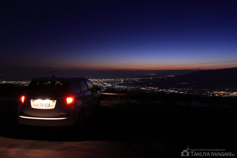 三国峠の夜景スポット写真（3）