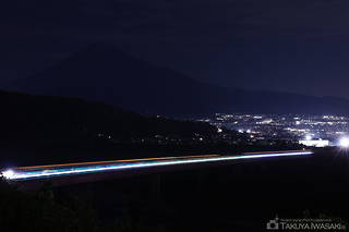 富士川SA（下り）の夜景スポット写真（2）class=