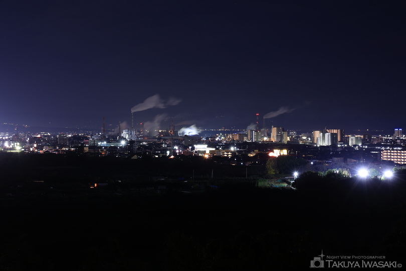 富士川SA（下り）の夜景スポット写真（4）