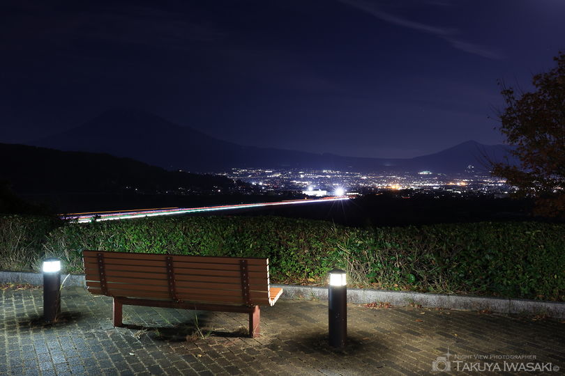 富士川SA（下り）の夜景スポット写真（5）