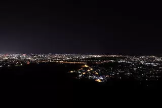 円山花木園の夜景