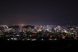 円山花木園の夜景スポット写真（2）class=