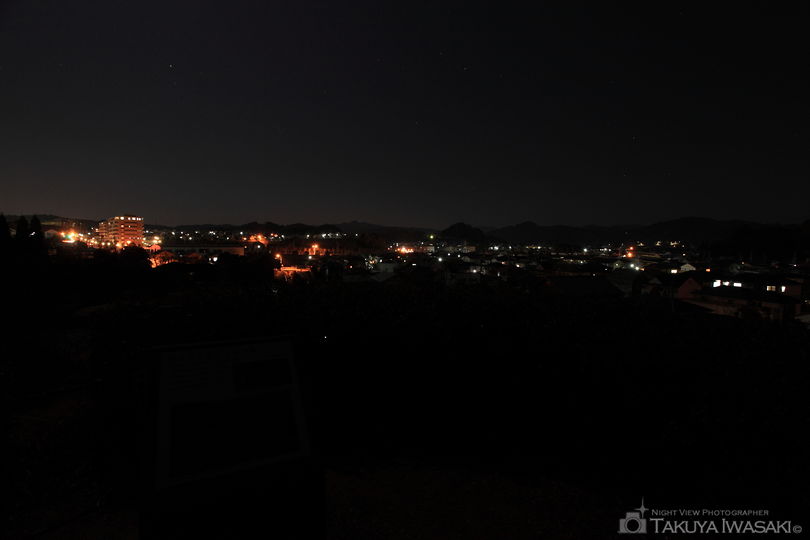 御子ヶ谷公園の夜景スポット写真（1）
