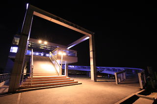 蔵王山展望台の夜景スポット写真（6）class=