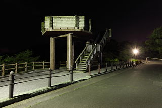 金剛寺本堂前の夜景スポット写真（3）class=