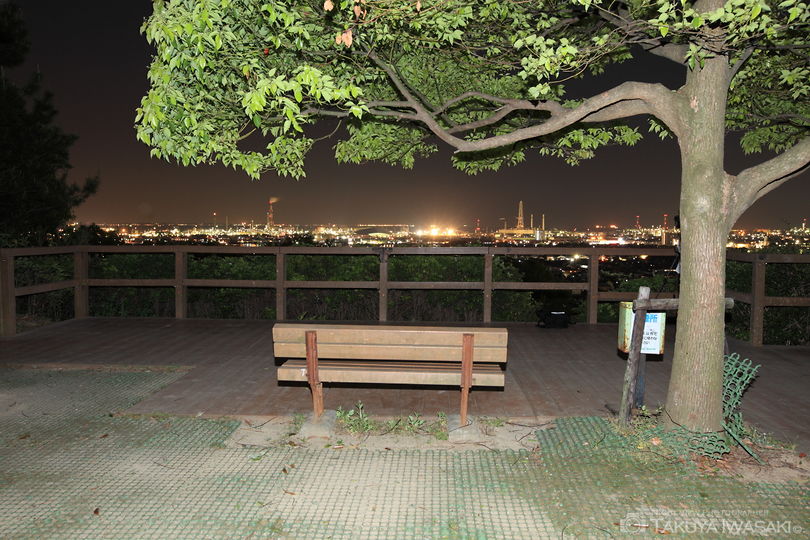 垂坂公園・羽津山緑地の夜景スポット写真（4）