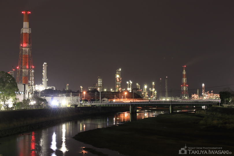 老松橋の夜景スポット写真（1）