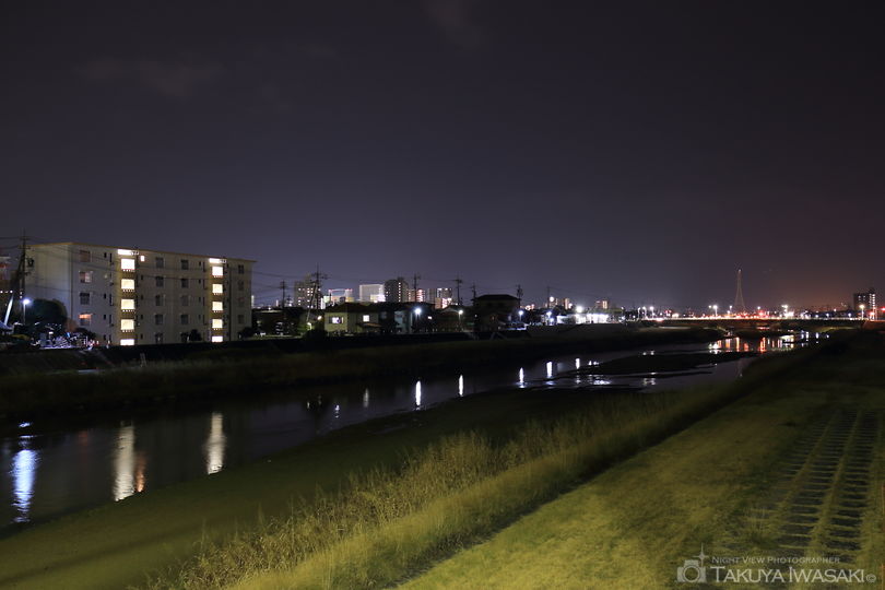 老松橋の夜景スポット写真（3）