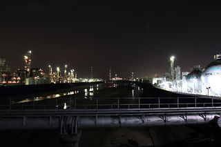 大正橋の夜景スポット写真（1）class=
