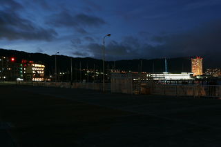 大津港の夜景スポット写真（1）class=