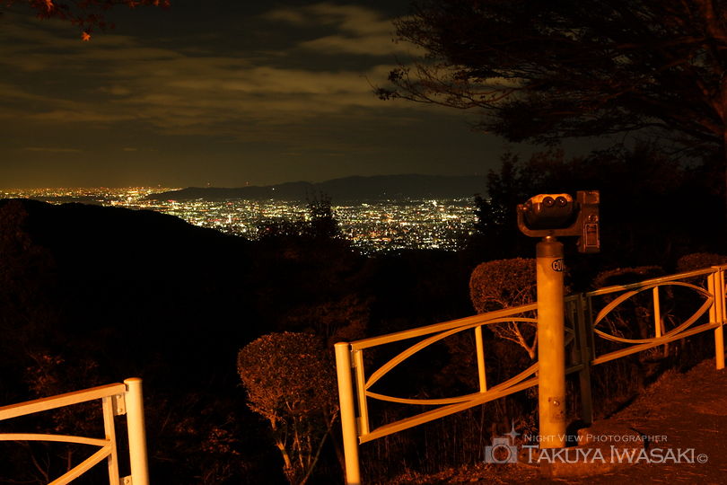 夢見ヶ丘駐車場付近の夜景スポット写真（3）