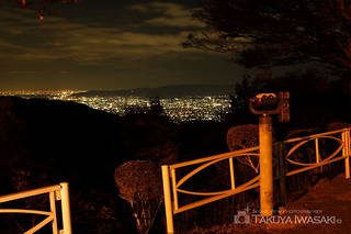 夢見ヶ丘駐車場付近の夜景スポット写真（3）class=