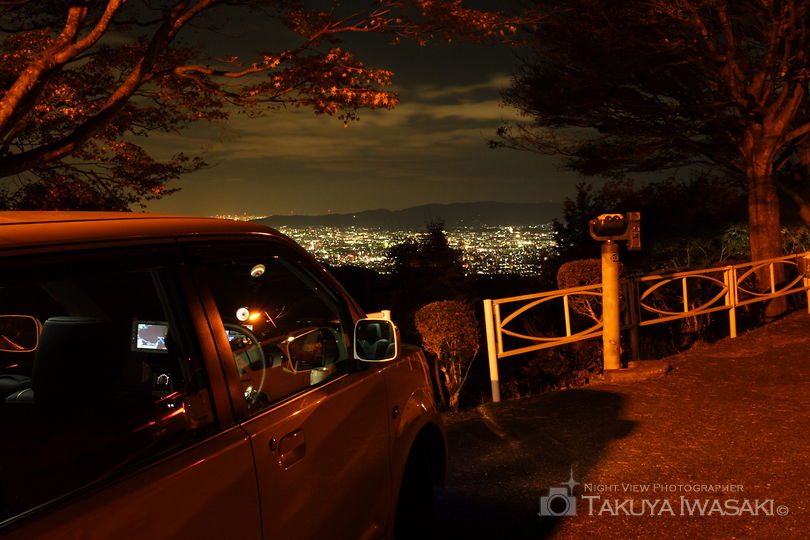 夢見ヶ丘駐車場付近の夜景スポット写真（4）