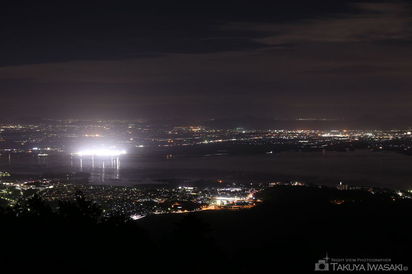 びわこ展望台の夜景スポット写真（3）