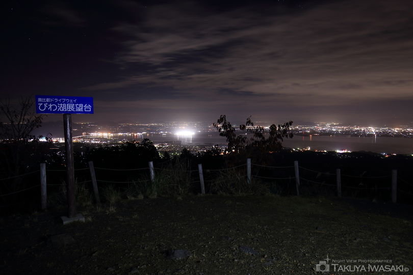 びわこ展望台の夜景スポット写真（4）