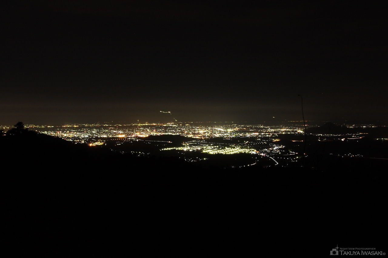 竜王山の夜景スポット写真（2）