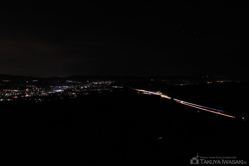 庚申山広徳寺の夜景スポット写真（3）