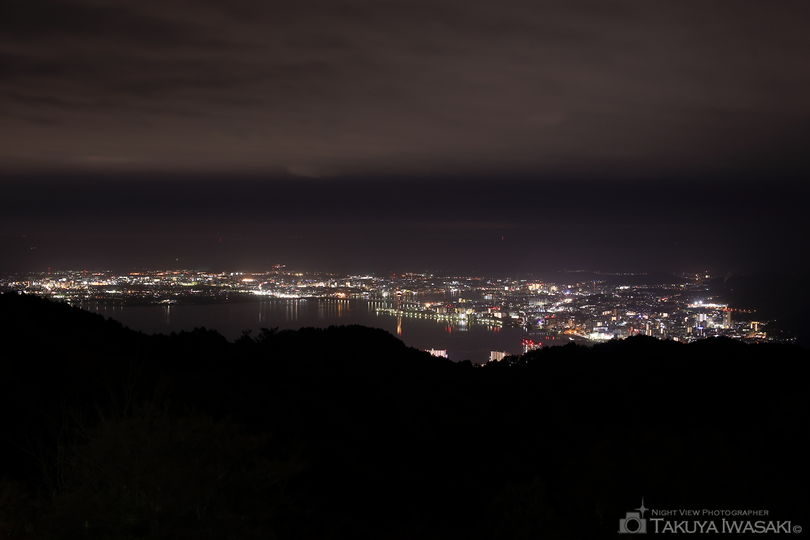 登仙台駐車場の夜景スポット写真（2）