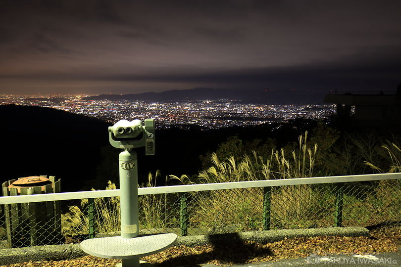 登仙台駐車場の夜景スポット写真（3）