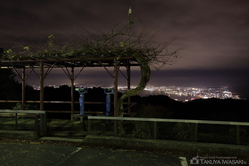 登仙台駐車場の夜景スポット写真（4）