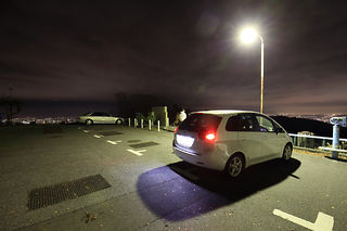 登仙台駐車場の夜景スポット写真（5）class=