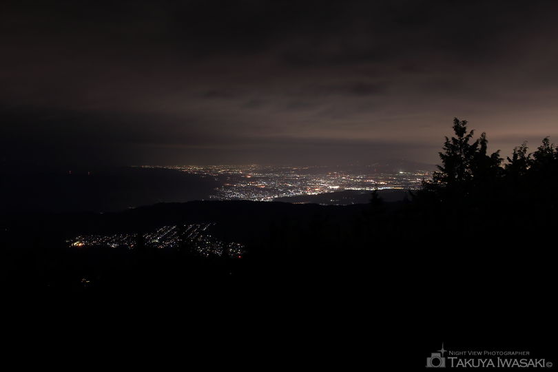 四明嶽駐車場の夜景スポット写真（2）