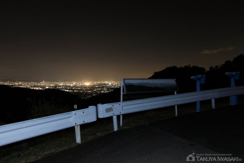 愛宕前展望台付近の夜景スポット写真（2）