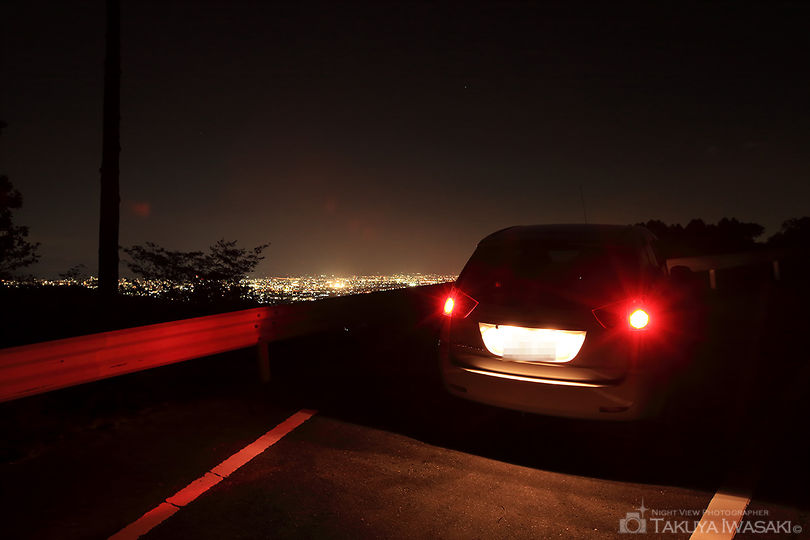 愛宕前展望台付近の夜景スポット写真（3）