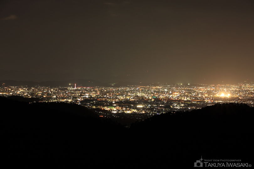 菖蒲ヶ丘展望台の夜景スポット写真（1）