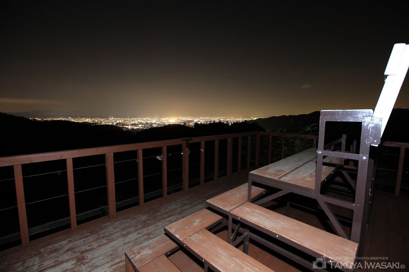 菖蒲ヶ丘展望台の夜景スポット写真（3）